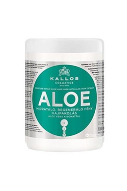 KALLOS KJMN Aloe Hair Mask 1000ml - hydratační maska s Aloe Vera na suché vlasy