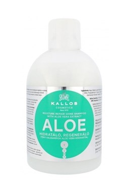 KALLOS KJMN Aloe Shampoo 1000ml - hydratační šampon s Aloe Vera na suché vlasy