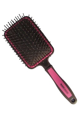 DUKO Professional Magenta Brush 261x87mm - profi rozčesávací kartáč na vlasy 13 řad