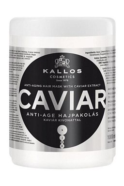 KALLOS KJMN Caviar Hair Mask 1000ml - regenerační maska na poškozené vlasy