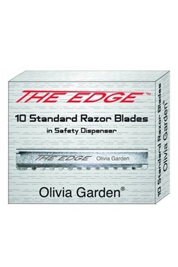OLIVIA GARDEN The Edge Razor Blades 10ks - žiletky do břitvy Olivia Garden Edge Razor