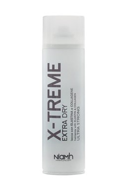 NIAMH HairKoncept X-Treme Extra Dry Hairspray 500ml - ultra silně tužící lak (zmrazovač)
