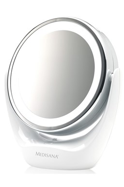 MEDISANA CM 835 Oboustranné kosmetické zrcátko s osvětlením 2v1 - průměr 12cm