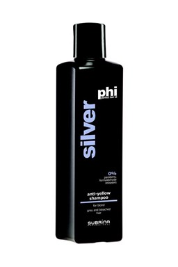 SUBRÍNA Care Silver Shampoo 250ml - stříbrný šampon proti žlutému nádechu vlasů