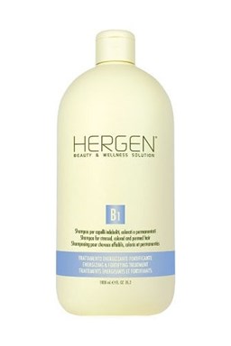 BES Hergen B1 Šampon 1000ml - pro barvené, trvalené a oslabené vlasy