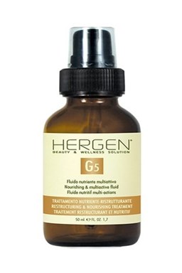 BES Hergen G5 Fluid 50ml - multiaktivní vyživující fluid na krepaté vlasy