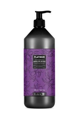 BLACK Platinum Absolute Blond Shampoo 1000ml - šampon pro šedivé a melírované vlasy