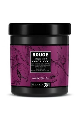 BLACK Rouge Mask Color Lock 1000ml - maska na barvené vlasy proti blednutí barvy