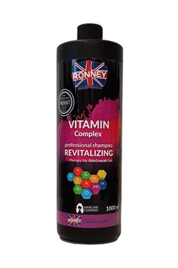 RONNEY Vitamin Complex Shampoo 1000ml - šampon na tenké a slabé vlasy