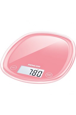SENCOR SKS 34RD Víceúčelová váha do 5000g, přesnost 1g - růžová