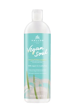 KALLOS Vegan Soul Volumizing Shampoo 1000ml - šampon bez silikonů  pro objem vlasů