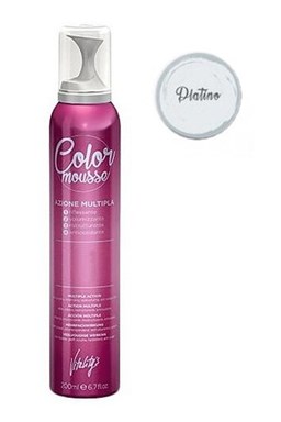 VITALITYS Color Mousse PLATINO barevné pěnové tužidlo 200ml - platinová blond