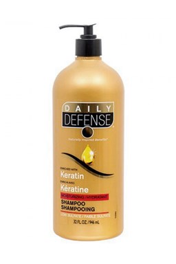 DAILY DEFENSE Keratin Shampoo 946ml - regenerační šampon na vlasy s keratinem