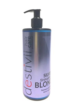 DESTIVII Hair Care Silver Shampoo 500ml - Šampon blond vlasy neutralizuje žlutý odstín
