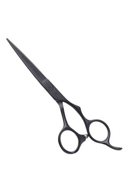 OLIVIA GARDEN SilkCut PRO 5,75' Shear Matt Black - kadeřnické nůžky pro praváky