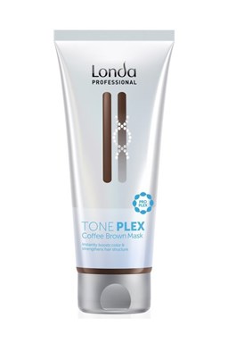 LONDA TonePLEX Coffe Brown Mask 200ml - intenzivní maska pro obnovu barvy vlasů - hnědá
