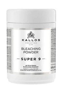 KALLOS KJMN SUPER 9 Bleachng Powder 500g - melír, zesvětlovač vlasů až o 9 odstínů