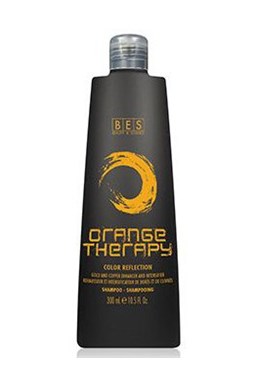 BES Color Reflection Orange Therapy Shampoo 300ml - šampon pro zvýraznění měděných tónů