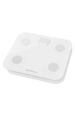 MEDISANA BS 600 Digitální osobní váha do 180kg s Bluetooth a WiFi - bílá