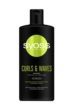 SYOSS Professional Curls And Waves Shampoo 440ml - šampon pro vlnité a kudrnaté vlasy