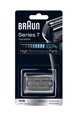 BRAUN Series 7-70B CombiPack Black - náhradní planžeta pro strojky Braun Series 7 - černá