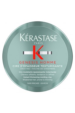 KÉRASTASE Genesis Homme Cire D'Epaisseur Texturisante 75ml - vosk pro zahuštění vlasů pro muže