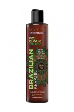 MARION Professional Brazilian Keratin Pro Repair Shampoo 250ml - šampon pro poškozené vlasy