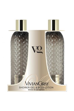 VIVIAN GRAY YLANG VANILLA Shower Gel + Body Lotion 2x300ml - sprchový gel + tělové mléko