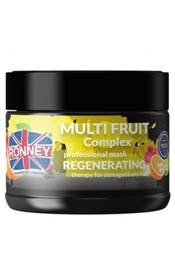 RONNEY Multifruit Complex Mask 300ml - regenerační maska na suché vlasy