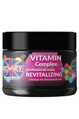 RONNEY Vitamin Complex Mask 300ml - revitalizační maska na tenké a slabé vlasy