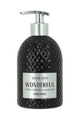 VIVIAN GRAY DARK WOODS Wonderful Soap 500ml - luxusní krémové mýdlo s dávkovačem