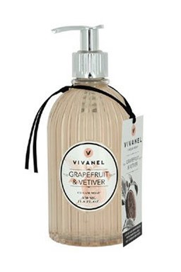 VIVANEL GRAPEFRUIT VETIVER Cream Soap 350ml - luxusní tekuté mýdlo s dávkovačem