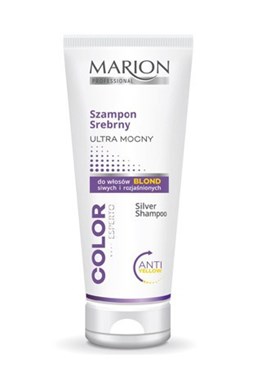 MARION Color Silver Shampoo 200ml - šampon pro studenou blond, neutralizuje žlutý odstín