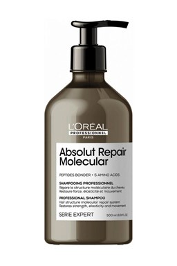 LOREAL Serie Expert Absolut Repair Molecular Shampoo 500ml - pro značně poškozené vlasy