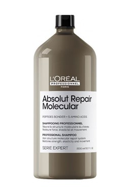 LOREAL Serie Expert Absolut Repair Molecular Shampoo 1500ml - pro značně poškozené vlasy