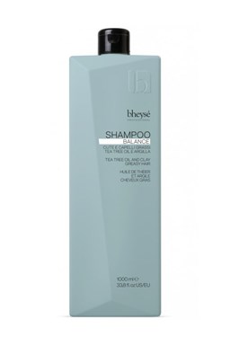 BHEYSÉ Professional Balance Shampoo 1000ml - šampon na mastné vlasy s Tea Tree olejem