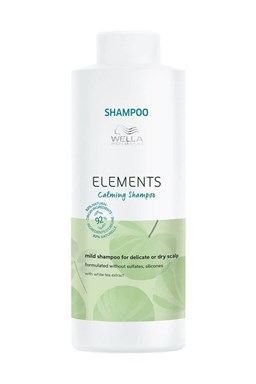 WELLA Elements Calming Shampoo 1000ml - zklidňující šampon pro citlivou pokožku hlavy