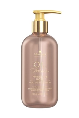 SCHWARZKOPF Oil Ultime Marula Rose Light Oil-In Shampoo 300ml - lehký olejový šampon