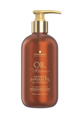 SCHWARZKOPF Oil Ultime Argan Barbary Fig Oil-In Shampoo 300ml - luxusní olejový šampon