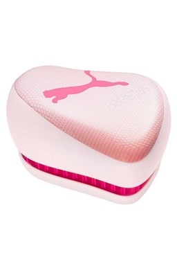 TANGLE TEEZER Compact Puma Neon Pink - kompaktní kartáč na rozčesávání vlasů - růžový