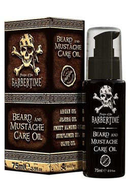 BARBERTIME Beard And Mustache Care Oil 75ml - olej na vousy a knír