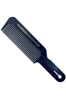 BARBERCO Clipper Comb Black - černý hřeben s ručkou na střihání vlasů