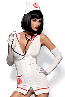 Kostým Obsessive Emergency Dress + stetoskop - výprodej 